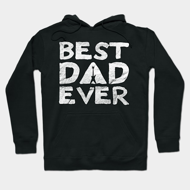 Best Dad Ever Razorback Guitar Hoodie by teecloud